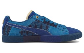 Clyde Vintage x Dapper Dan «Pasarela previa al partido – Azul»