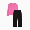 Conjuntos a juego: camiseta de manga larga y pantalones anchos para niños pequeños