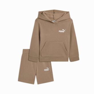 Conjuntos a juego Conjunto de sudadera con capucha y pantalones cortos de 2 piezas para niños pequeños Conjuntos a juego Conjunto de sudadera con capucha y pantalones cortos de 2 piezas para niños pequeños