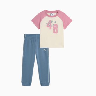 Conjuntos a juego de camiseta y joggers de polar para niños pequeños Conjuntos a juego de camiseta y joggers de polar para niños pequeños