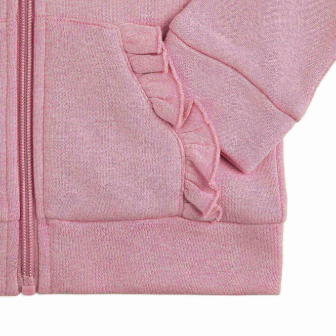 Conjuntos a juego de chaqueta polar y leggings acampanados para niños pequeños
