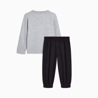 Conjuntos a juego de sudadera y joggers de algodón polar para niños pequeños