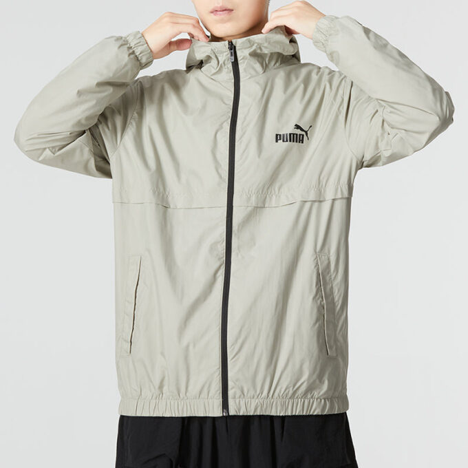Cortavientos Ess Solid Logo «Gris»