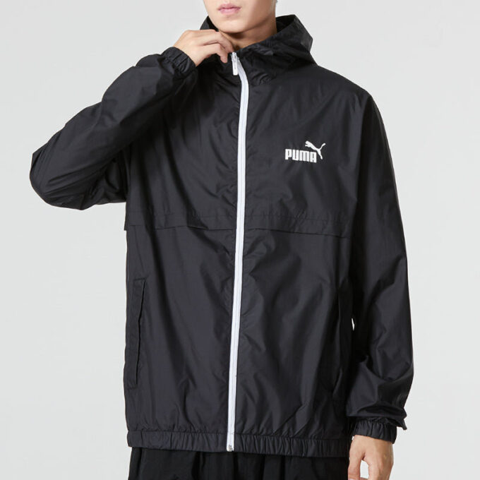 Cortavientos Ess Solid Logo «Negro»