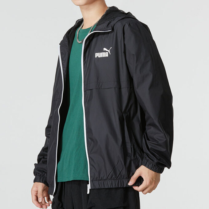 Cortavientos Ess Solid Logo «Negro»