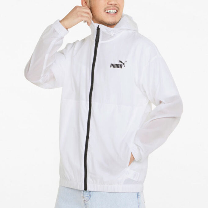 Cortavientos plegable «Blanco»