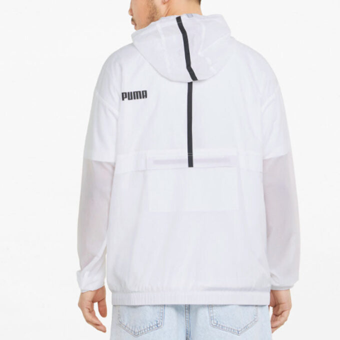 Cortavientos plegable «Blanco»