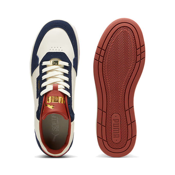 Court Classic Lux SD «Blanco Azul Marino»