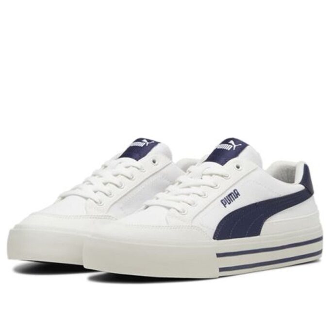 Court Classic Vulc FS «Blanco Azul Marino»