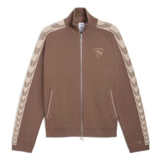 Cárdigan con logotipo PUMA x REPRESENT T7 «Marrón»