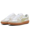 Cuero Palermo «Blanco Vapor Gris»