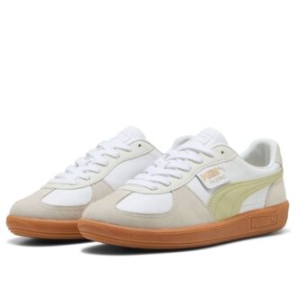 Cuero Palermo «Blanco Vapor Gris»