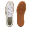 Cuero Palermo «Blanco Vapor Gris»