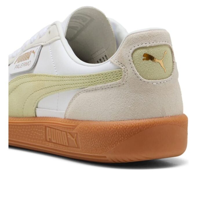 Cuero Palermo «Blanco Vapor Gris»