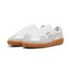 Cuero Palermo «Goma Blanca Glacial Gris»