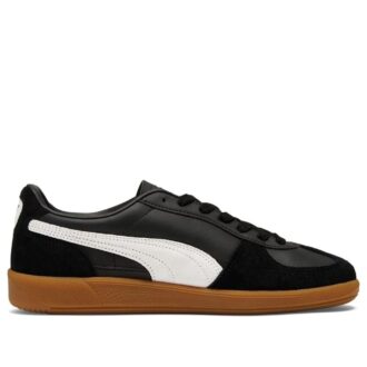 Cuero Palermo «Pluma Negra Gris Goma»