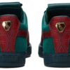 Dapper Dan x Suede «Estampado Jacquard – Verde Universitario»