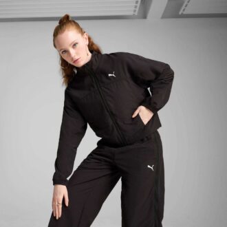 DARE TO Chaqueta tejida extragrande con cremallera completa para mujer