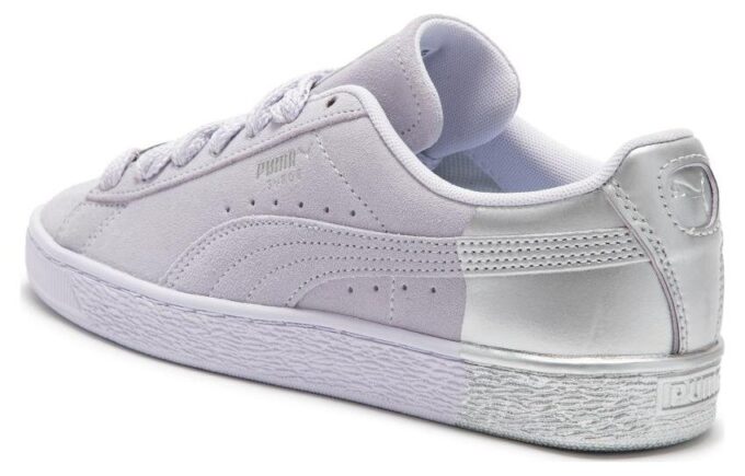 Equipo de baile Suede «Light Purple Silver»