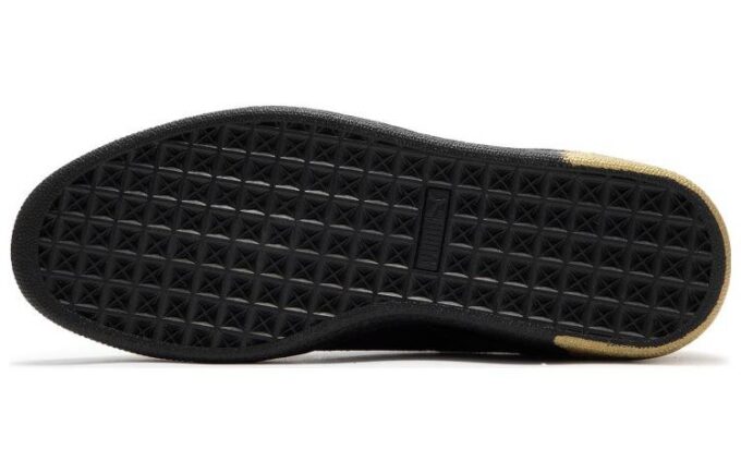 Equipo de baile Suede «Negro Dorado Metálico»