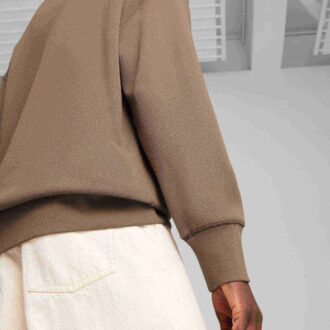ESENCIALES PREMIUM Sudadera con capucha y estampado relajado para hombre