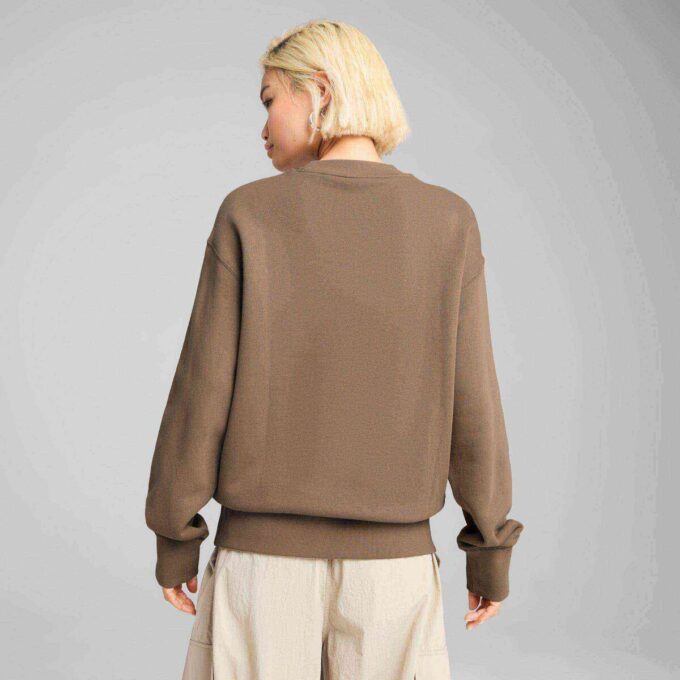 ESENCIALES PREMIUM Sudadera con capucha y estampado relajado para hombre