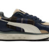 Franela Wild Rider «Azul Crema Blanco»
