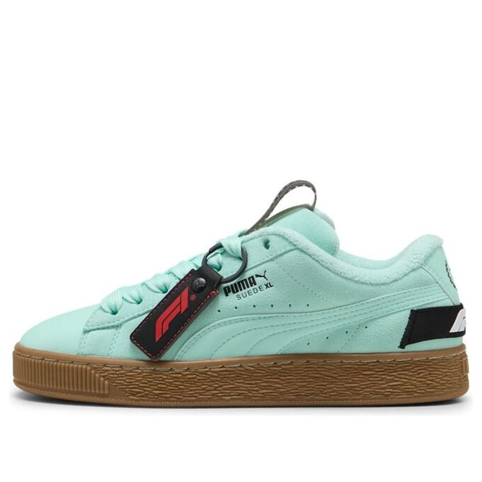 Fórmula 1 75 años Suede XL «Mint Melt»