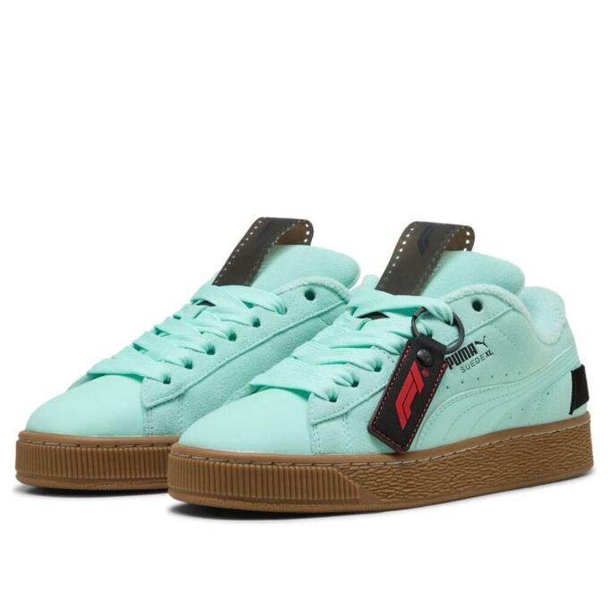 Fórmula 1 75 años Suede XL «Mint Melt»