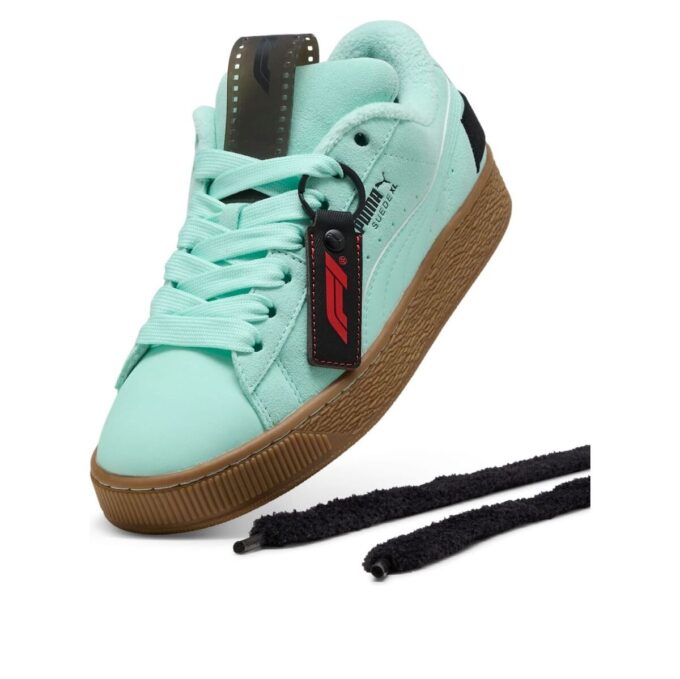 Fórmula 1 75 años Suede XL «Mint Melt»