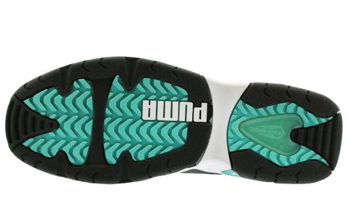 Fuente Mid «Blanco Azul Negro»