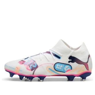 Future 7 Match Volume UP FG/AG «Blanco, Azul Luminoso, Rosa»