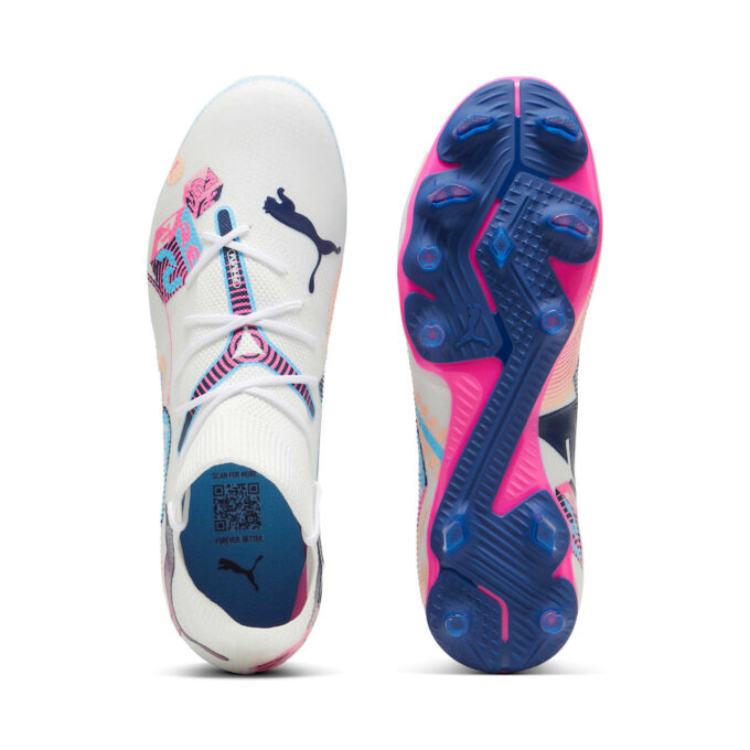 Future 7 Match Volume UP FG/AG «Blanco, Azul Luminoso, Rosa»