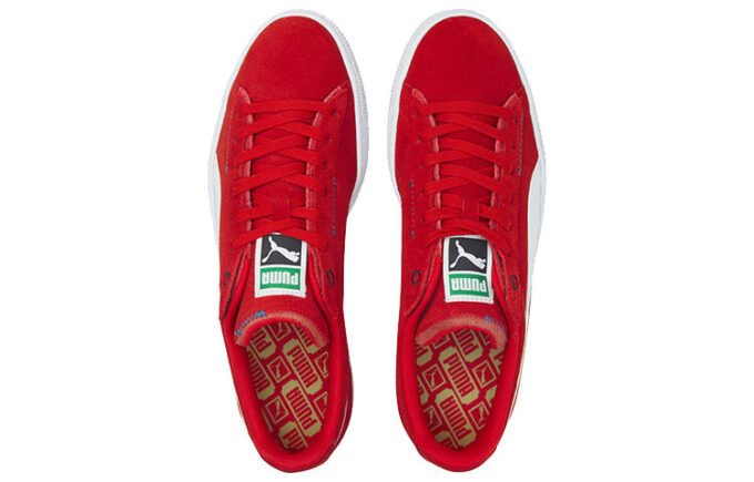 Gamuza desplazada «Rojo Blanco»