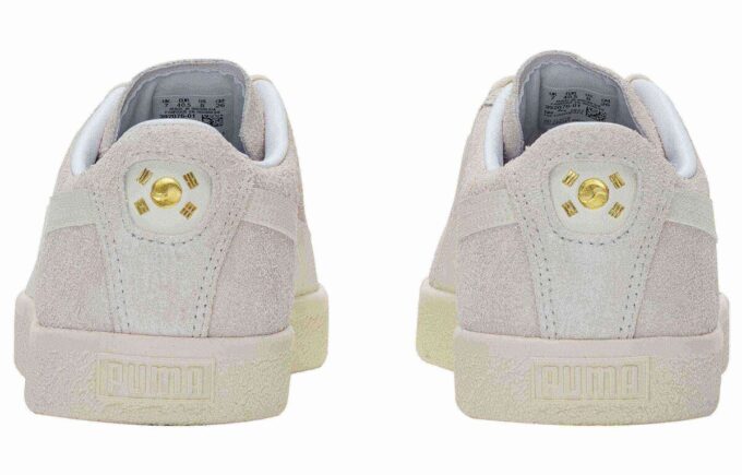Gamuza vintage coreana «púrpura y blanca»
