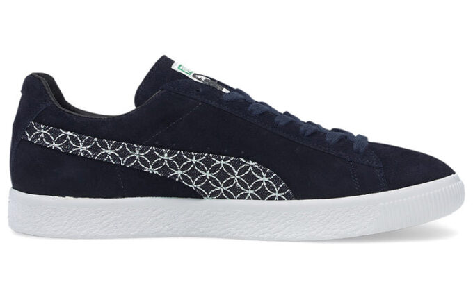 Gamuza vintage japonesa «Sashiko – Azul intenso»