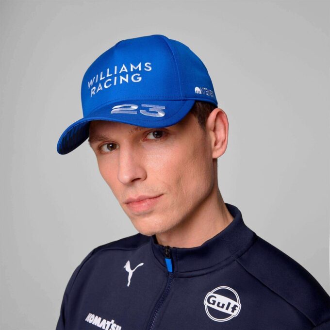 Gorra ajustable Williams Racing 2025 réplica Albon