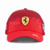 Gorra de camionero roja Scuderia Ferrari HP 20 años Gorra de camionero roja Scuderia Ferrari HP 20 años