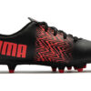 (GS) Botas de fútbol Tacto FG/AG JR «Black Sunblaze»