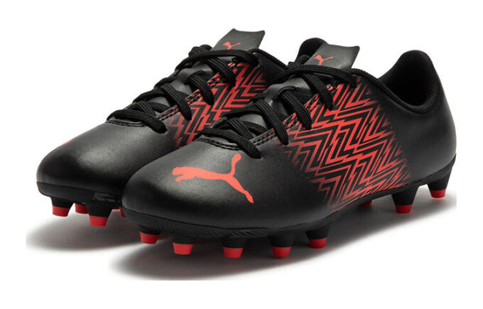 (GS) Botas de fútbol Tacto FG/AG JR «Black Sunblaze»