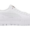 (GS) Mayze Leather «Blanco Equipo Dorado»