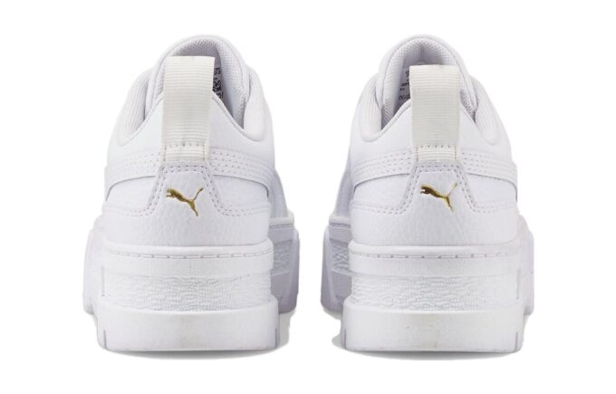 (GS) Mayze Leather «Blanco Equipo Dorado»