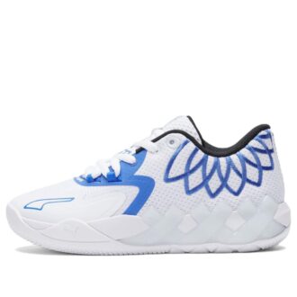 (GS) MB.01 Balón LaMelo bajo «Colores del equipo: Blanco Bluemazing»