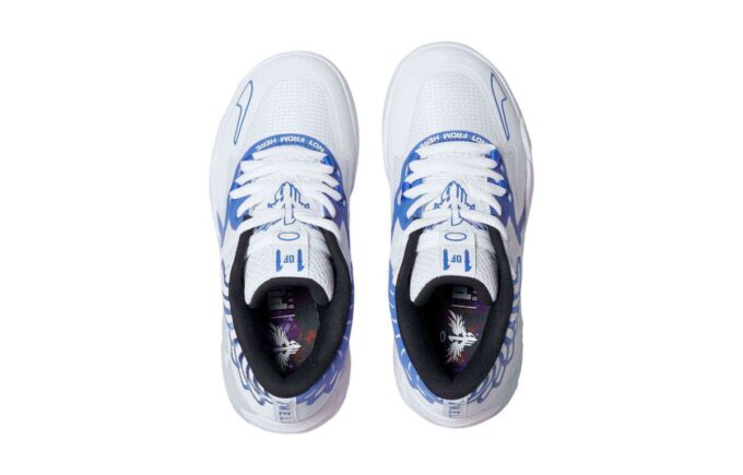 (GS) MB.01 Balón LaMelo bajo «Colores del equipo: Blanco Bluemazing»