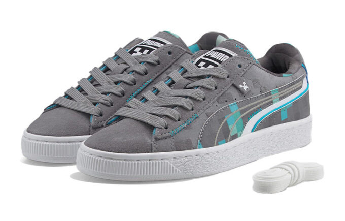 (GS) Minecraft x Suede «Bloque de diamante»