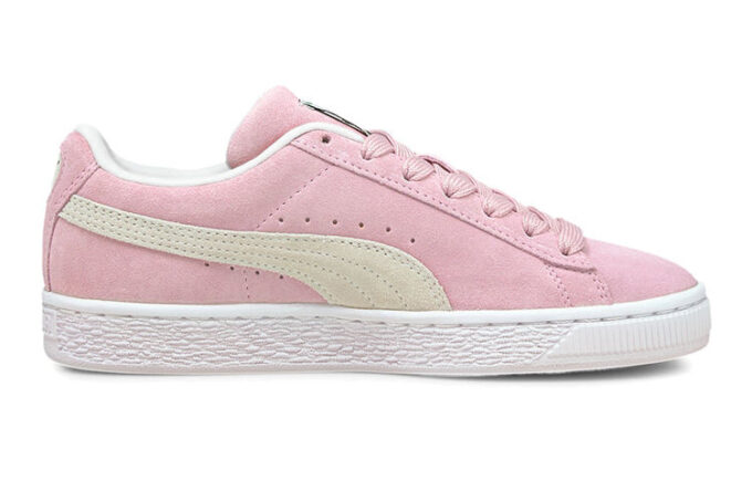 (GS) Suede Classic 21 «Pink Lady White»