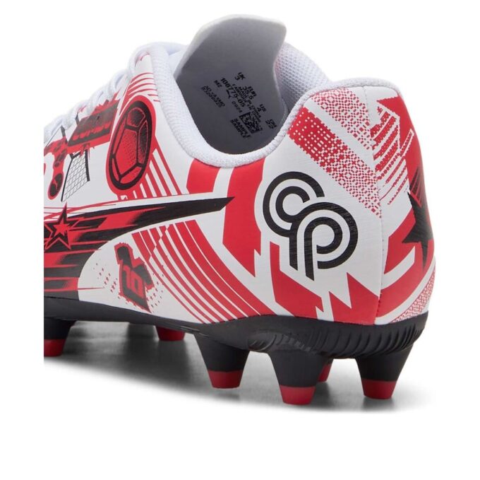 (GS) x Christian Pulisic Ultra Legacy FG/AG «Estampado integral – Blanco Rojo Negro»