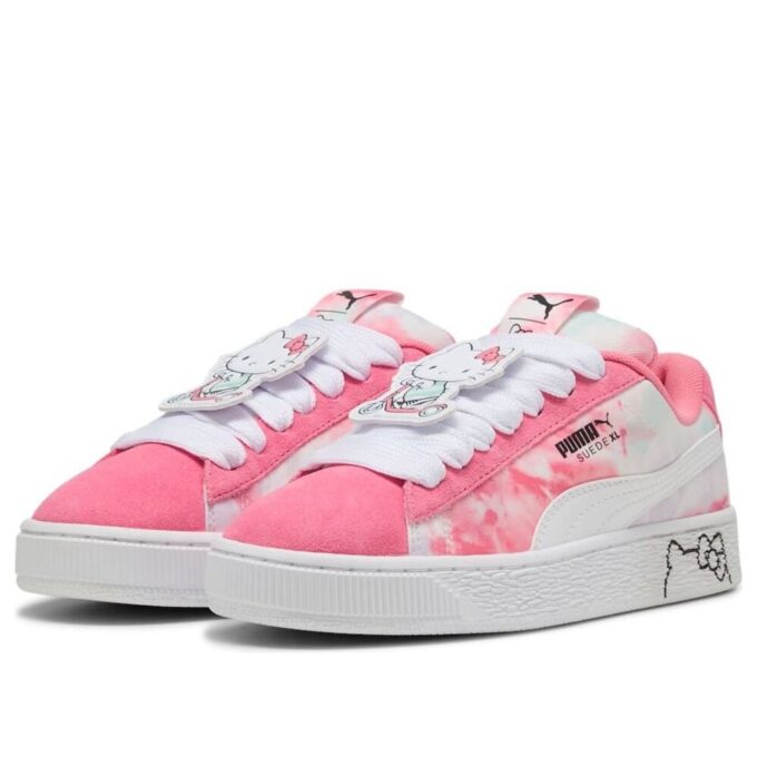 (GS) x Hello Kitty Suede XL «Rosa Mágica Azul Pacífico»