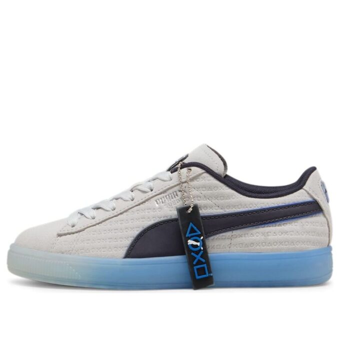 (GS) x PlayStation Suede «Gris Glacial»