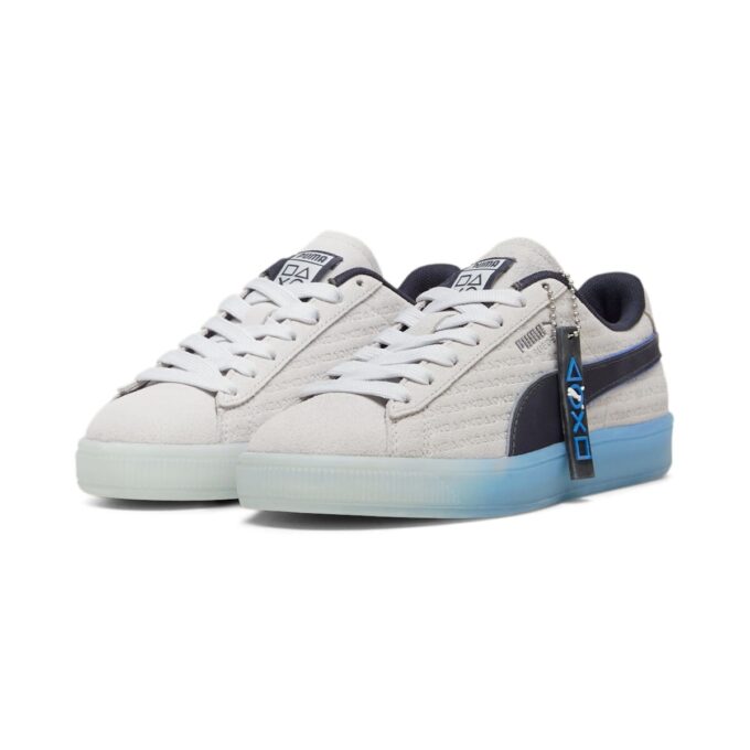 (GS) x PlayStation Suede «Gris Glacial»